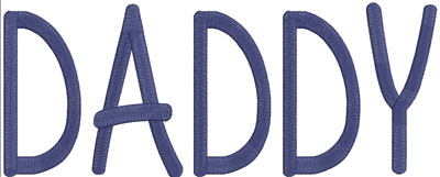 DADDY Wording Digital Design File