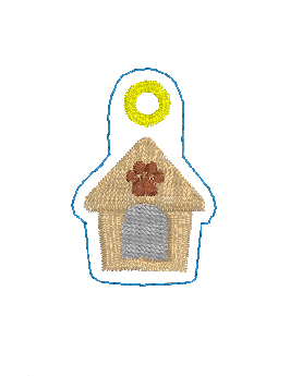 Dog House Charm Digital File