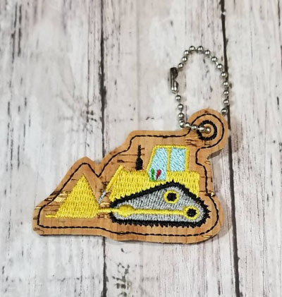 Dozer Charm Digital File