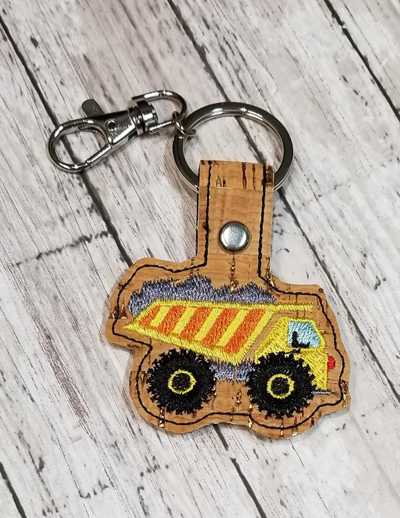 Dump Truck Snap Tab Digital File