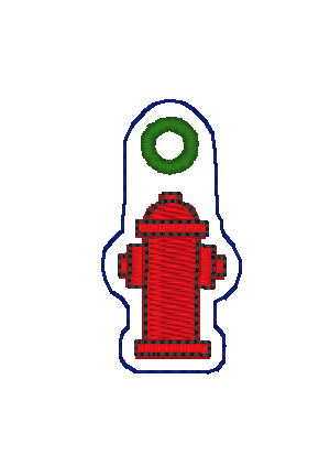 Fire Hydrant Charm Digital File