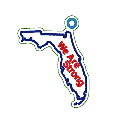 Florida Strong Eyelet Digital Design File