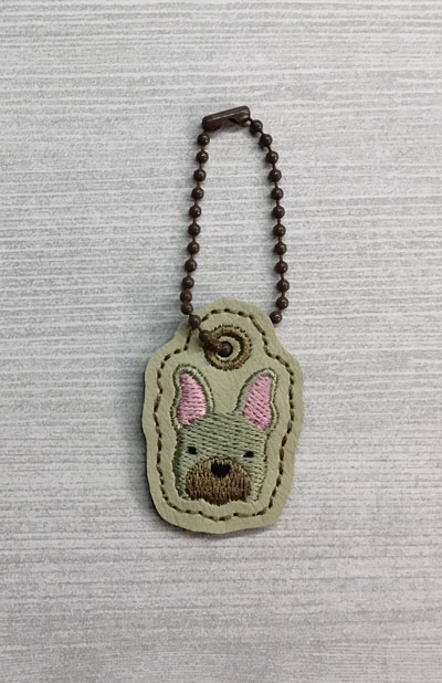 French Bulldog Head Charm Digital File