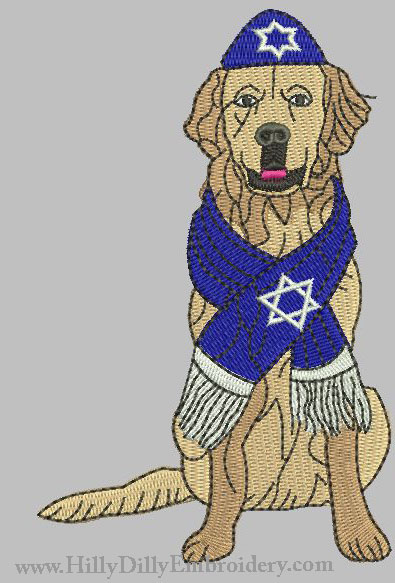 Golden Retriever Yamaka Dog 5x7 Digital File