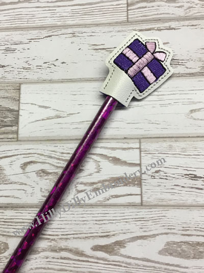 Gift Present Pencil Topper Digital File