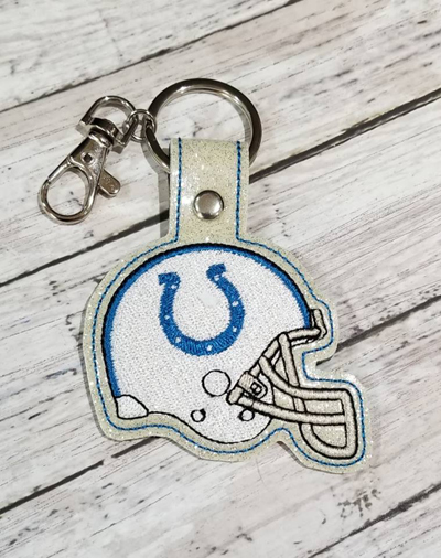 Horse Shoe Helmet Snap Tab Digital File