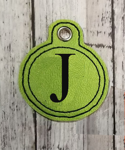 J Circle Eyelet Digital File