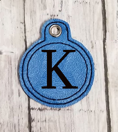 K Circle Eyelet Digital File