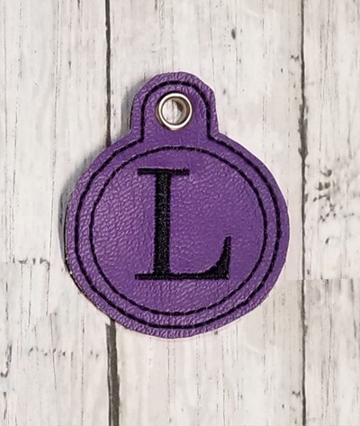 L Circle Eyelet Digital File