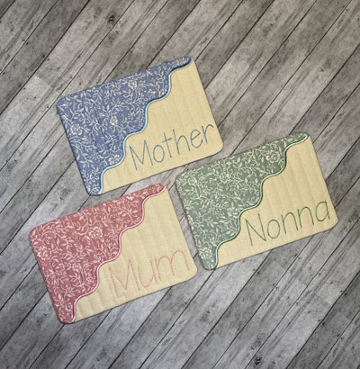 Mug Rug Mom Group Digital Design File