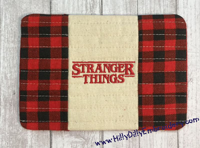 Mug Rug Strange Thing Digital Design File