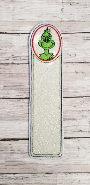 Mean Guy Oval Book Marker Digital File