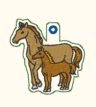 Mom and Baby Charm Digital File