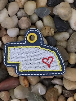 Nebraska State Eyelet Digital File