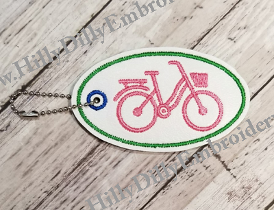 Bike Basket Oval Eyelet Digital File