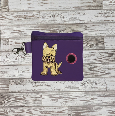 Poo Bag Cairn Terrier 4x4 Digital Design File