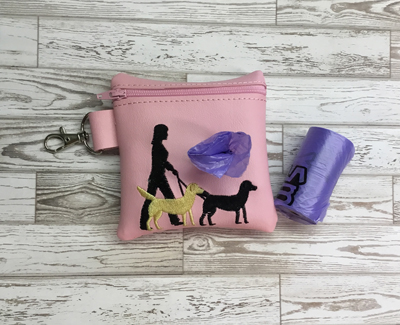 Poo Bag Dog Walker Lab 4x4 Digital Design File