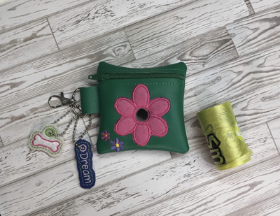 Poo Bag Flower2 5x7 Digital Design File