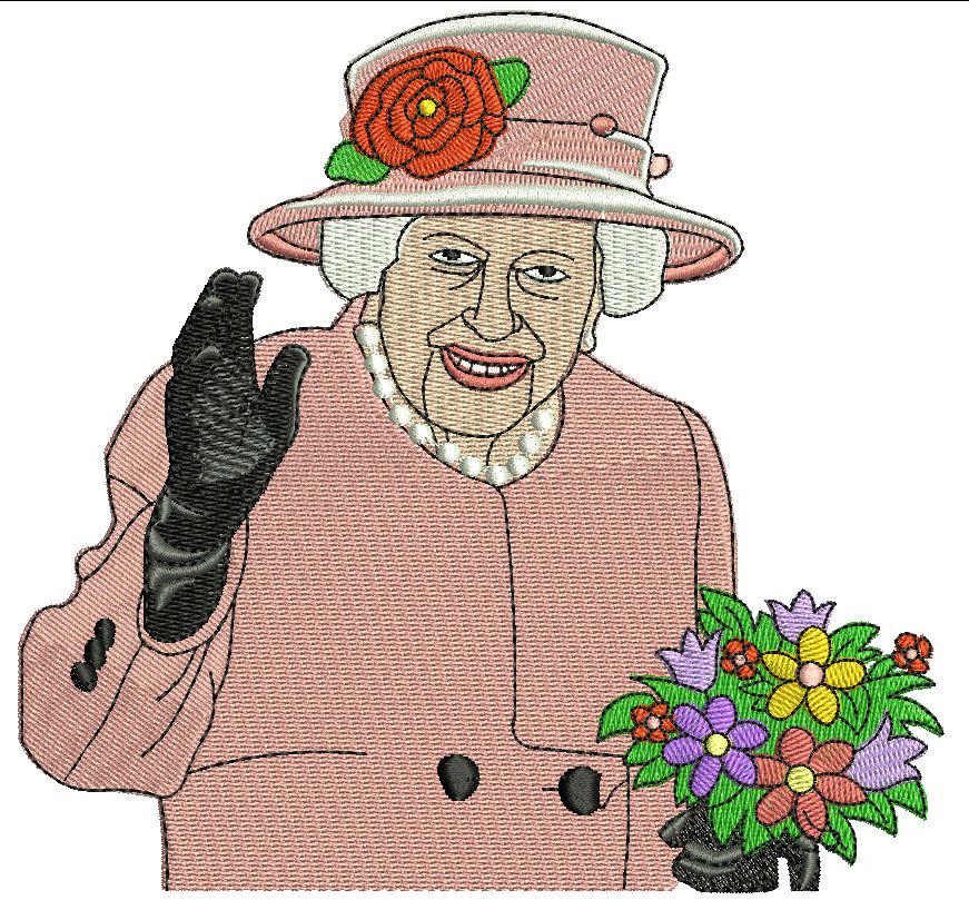 Queen Elizabeth 3 Sizes Digital File