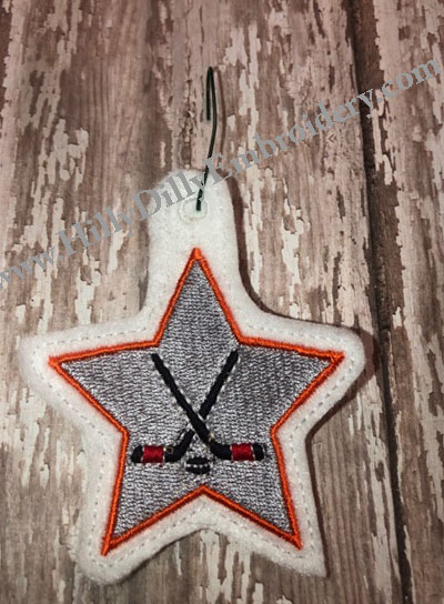Star Hockey Eyelet Digital File