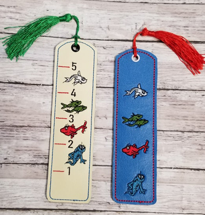 Sue Fish Book Marker Digital File