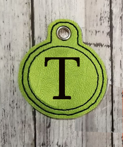 T Circle Eyelet Digital File