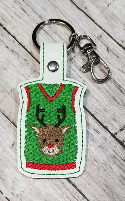 Sweater Deer Snap Tab Digital File