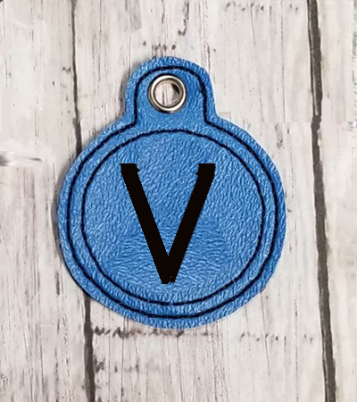 V Circle Eyelet Digital File