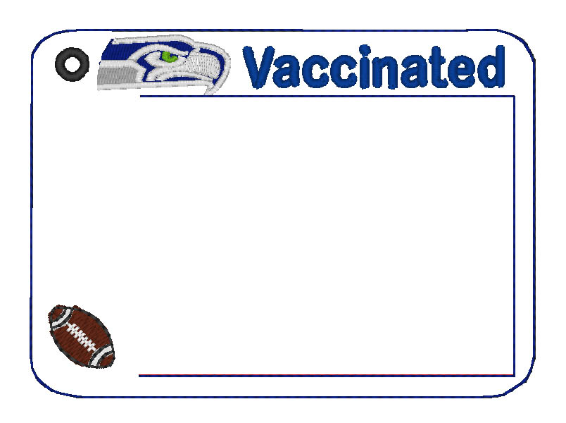 Vaccine Card Holder SeaHawk