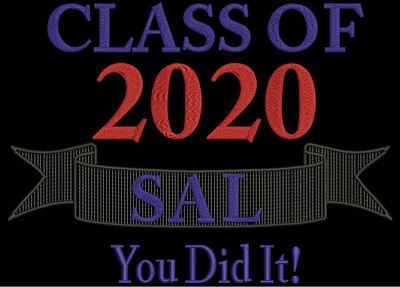 Class of 2020 You Did it 5x7 Digital Design
