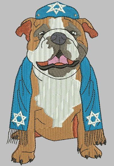 J Bulldog Large Digital File